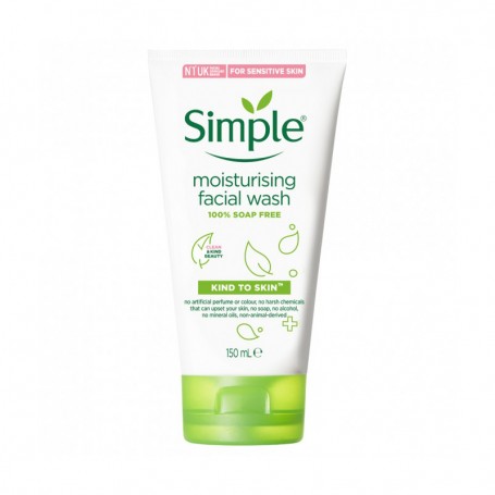 Simple Kind to Skin Moisturizing Face Wash (150ml)