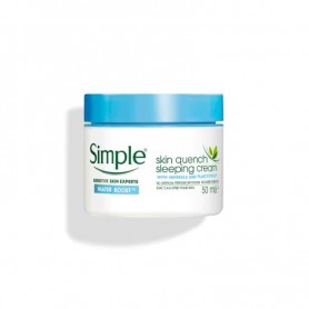 Simple Water Boost Skin Quench Sleeping Cream (50ml)