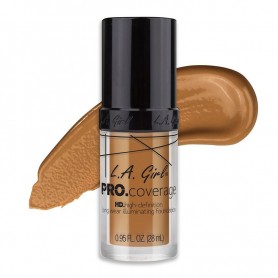 L.A. Girl Pro Coverage Illuminating Foundation- Bronze