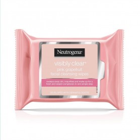 Neutrogena Visibly Clear® Pink Grapefruit Facial Cleansing Wipes 25 Wipes