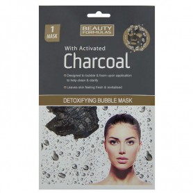 Beauty Formulas - Detox bubble mask with activated charcoal
