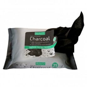 Beauty Formulas - Facial wipes Detox with activated Carbon