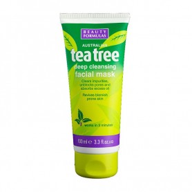 Beauty Formulas - Tea Tree Deep Cleansing Mask