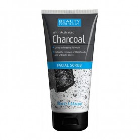 Beauty Formulas - Facial Scrub with Activated Charcoal